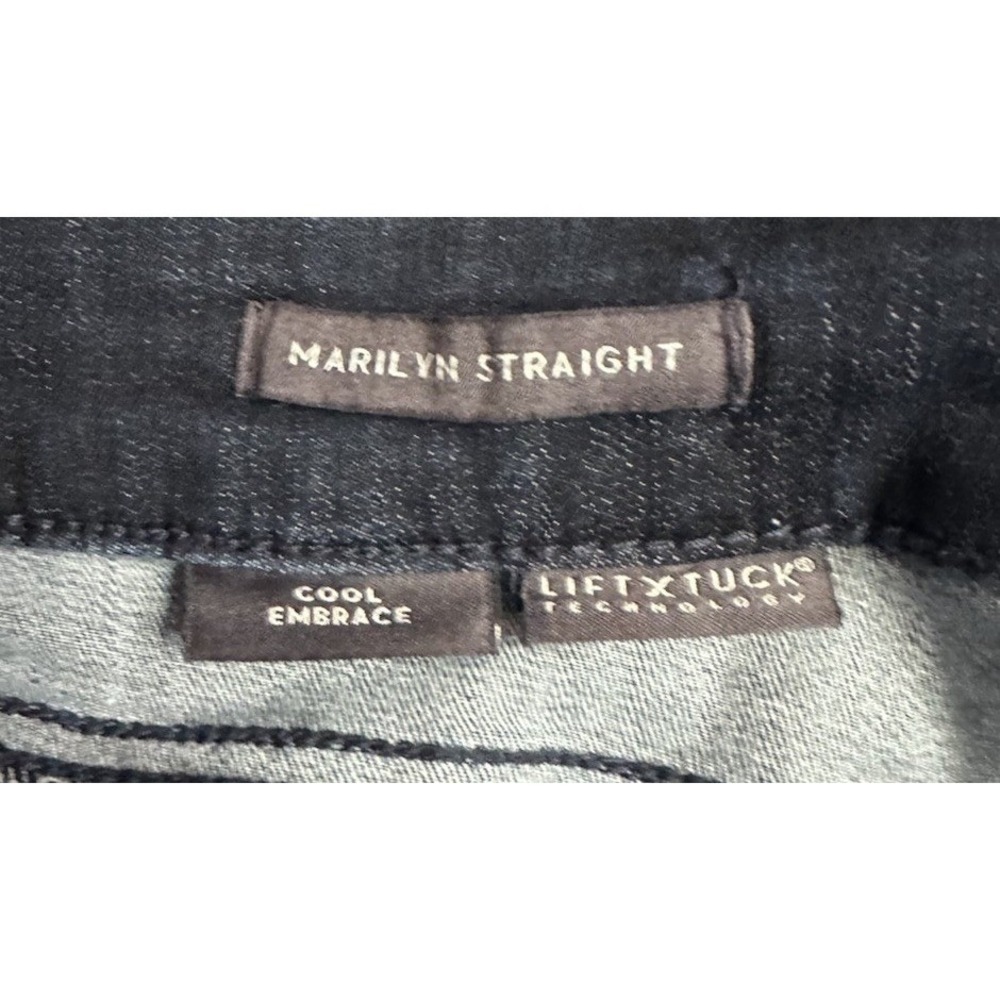 NWT Not Your Daughters Jeans NYDJ Womens Marilyn Straight Cropped Jeans 26WP - Picture 7 of 11